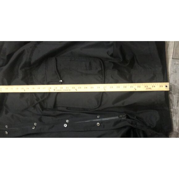 Torrid 3 in 1 Parka Coat Full Zip Hooded Black Womens Size 4 - Picture 8 of 10